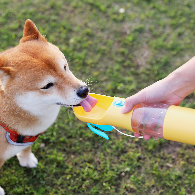 Pets Portable  And Water Feeding Cup