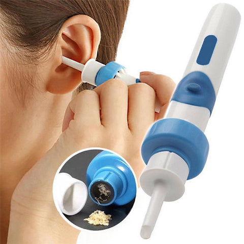 health- Ear wax- ear cleaning- heard- electronic earwax suction- mamauzinha